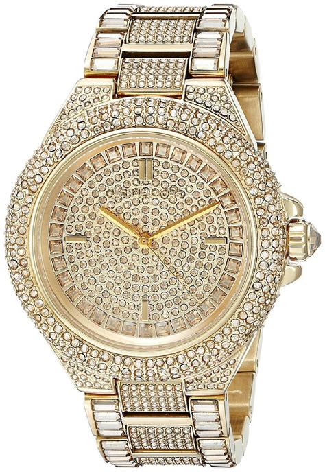 women gold watch michael kors|Michael Kors camille gold watch.